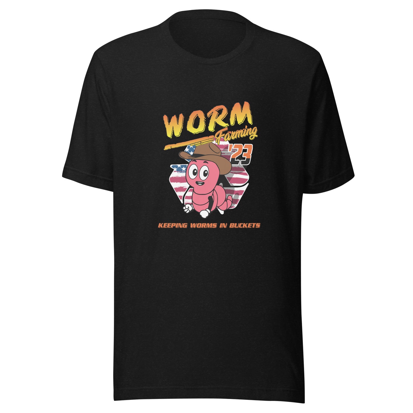 Worm Farming '23, Unisex t-shirt